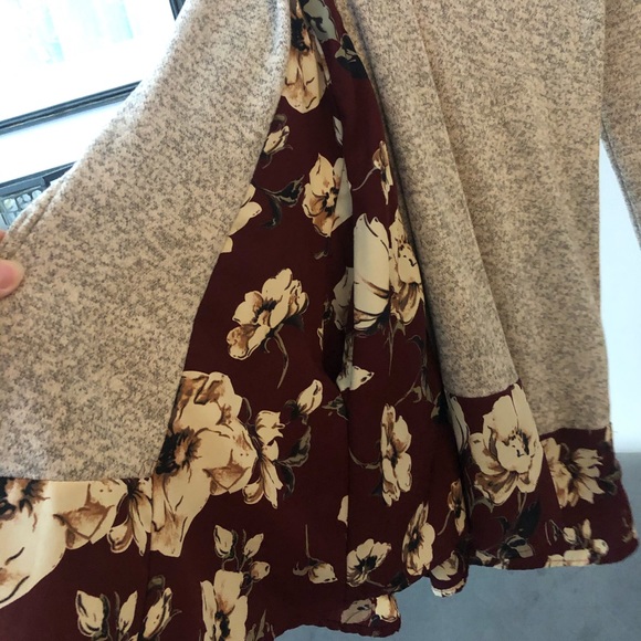 Bellamie mix print shift dress - Picture 3 of 4